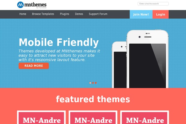 mnthemes.com site used Mnt