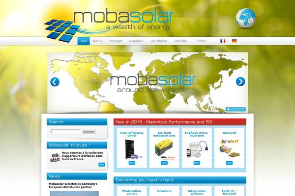 mobasolar.com site used Mobasolar