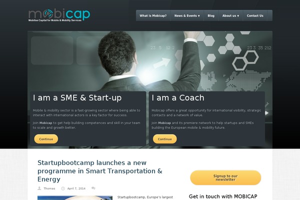 Bounce theme site design template sample