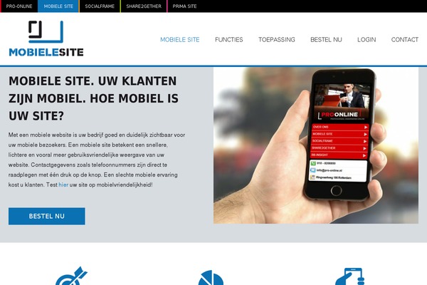 mobielesite.nl site used Proonline