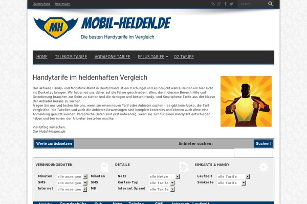 mobil-helden.de site used Generatepresschild