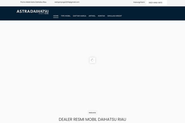 Ultra theme site design template sample