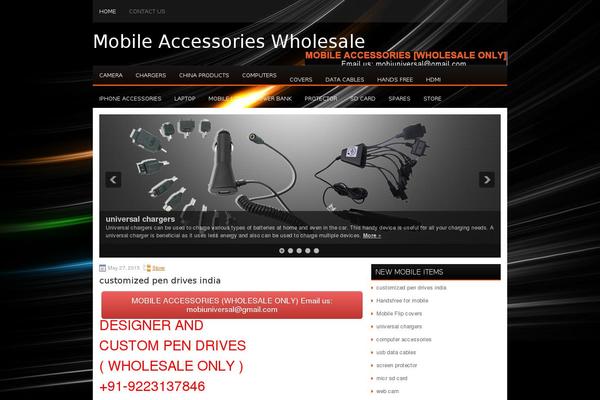 mobileaccessorieswholesale.com site used Mobileaccessorieswholesale