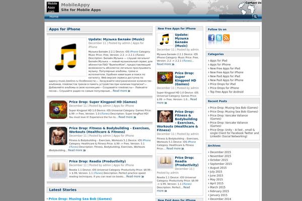 Newspress theme site design template sample