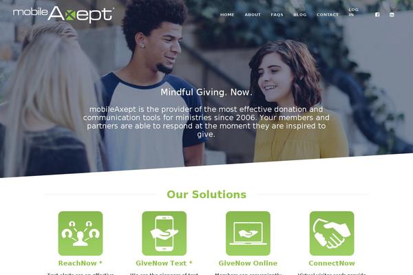 mobileaxept.com site used Mobileaxept