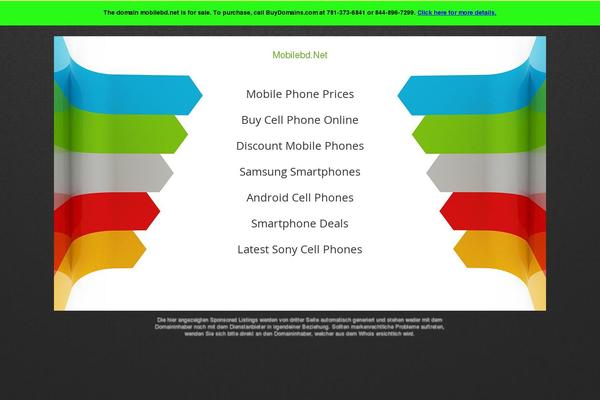 mobilebd.net site used Mobilebd