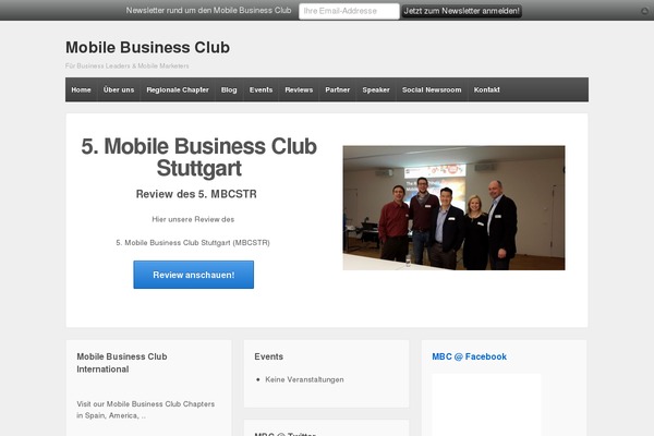 Site using Events Manager plugin