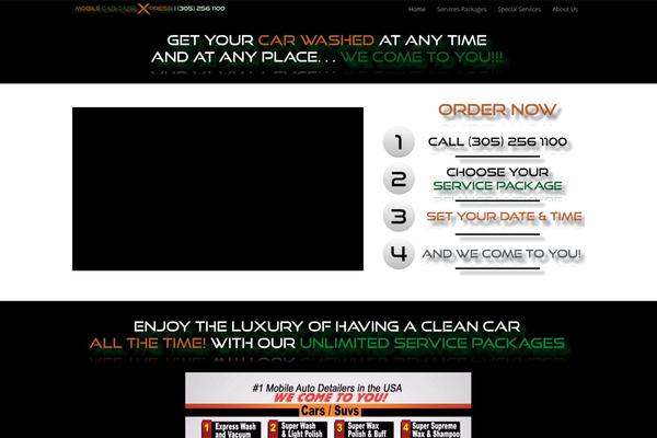 DMS theme site design template sample