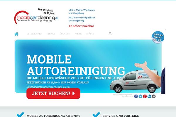 mobilecarcleaning.de site used Cherry Framework