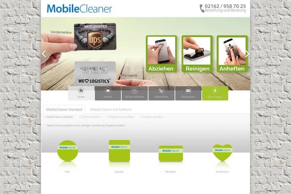 Mystile theme site design template sample