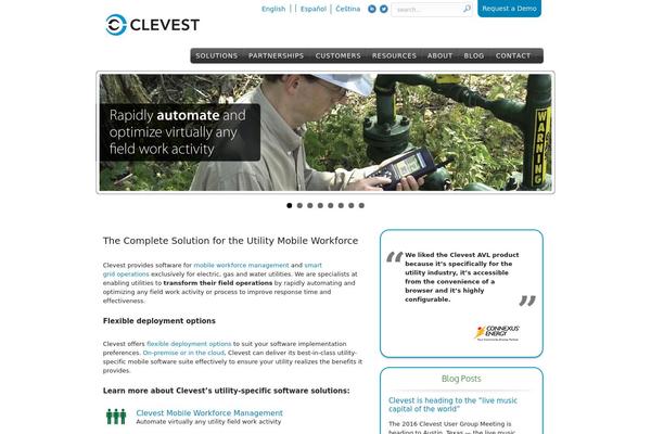 mobilefieldforce.com site used Clevest