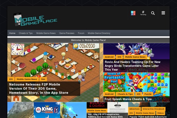 mobilegameplace.com site used Gamingzone-single-pro