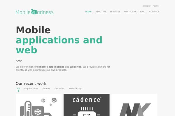 mobilemadness.pl site used Madness