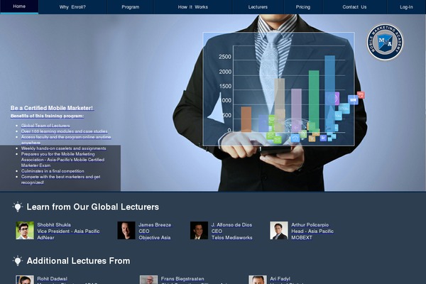 mobilemarketingacademy.org site used Immap