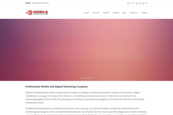 mobilemarketingallies.com site used Total