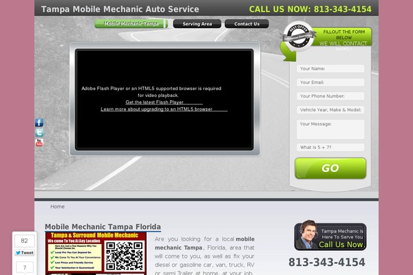 mobilemechanicintampa.com site used Rockstarbiztheme-v1-8