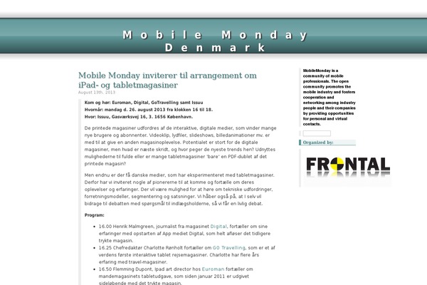 mobilemonday.dk site used StupidGenius