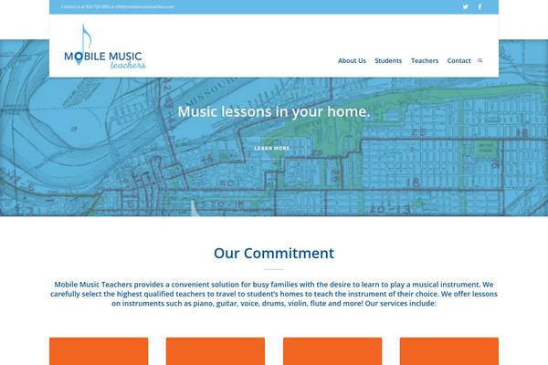 Dante theme site design template sample