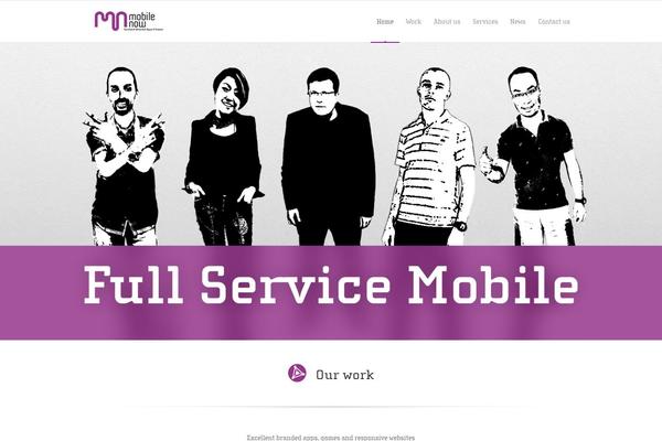 Enfold theme site design template sample
