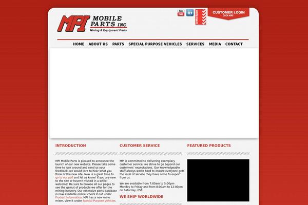 mobileparts.com site used Mobile