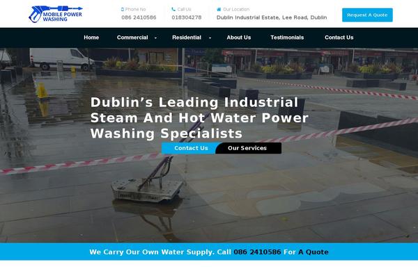 mobilepowerwashing.ie site used Mobile-power-washing
