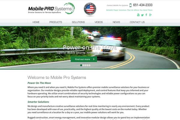 mobileprosystems.com site used Mobilepro
