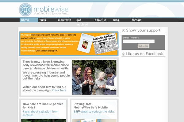 mobilewise.org site used Mobilewise