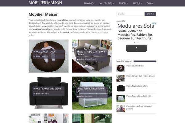 mobilier-maison.fr site used Mobilier