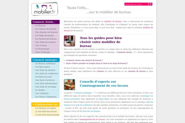 mobilier.fr site used Mobilier