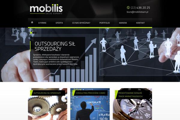 mobilisteam.pl site used Mobilis