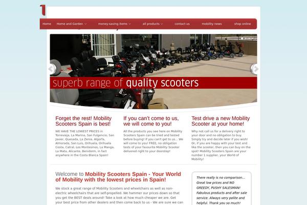 mobility-scooters-spain.com site used Unite