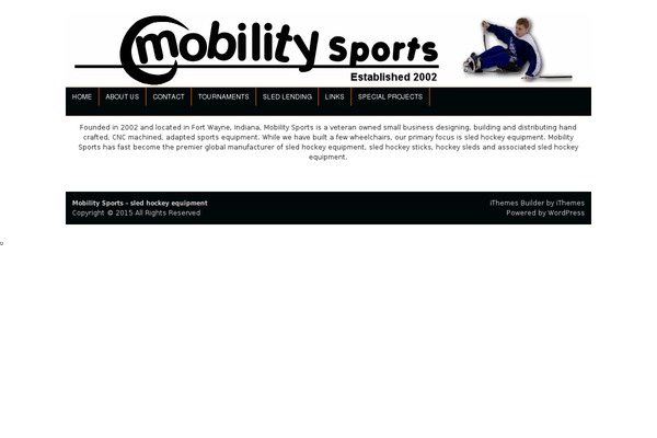 mobilitysports.com site used Alpine-site