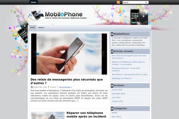 mobilophone.net site used Iphonemania