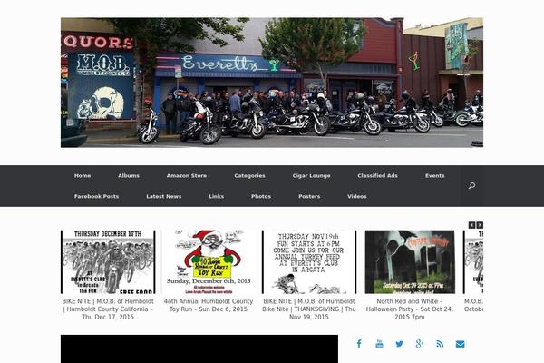 Vantage theme site design template sample