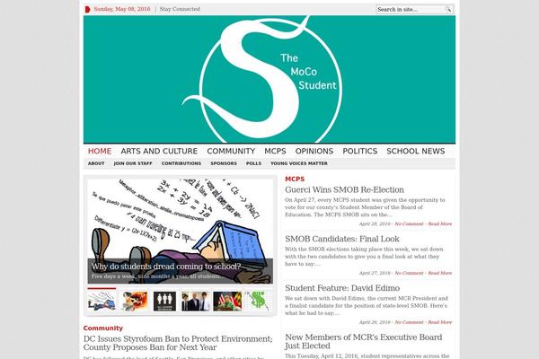 Advanced Newspaper theme site design template sample