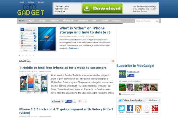 Site using Td-cloud-library plugin