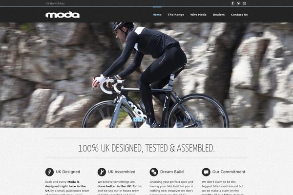 moda-bikes.com site used Daedra