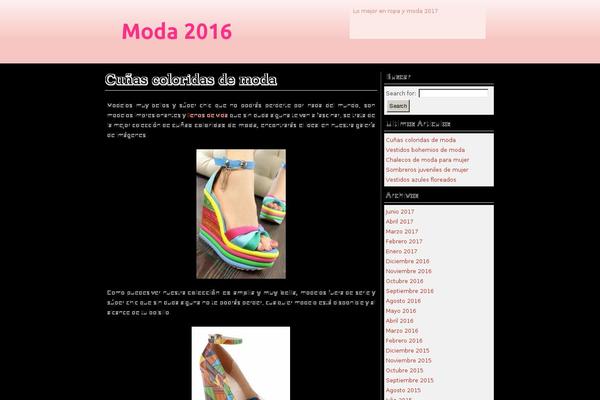 moda2016.org site used Blogsbeta-red
