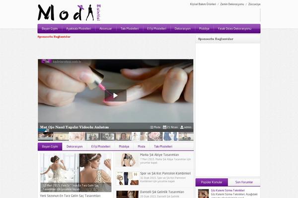 Safir-webportal theme site design template sample
