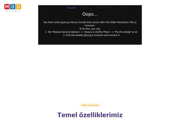 BeTheme Child theme site design template sample