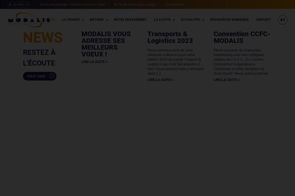 Logistic theme site design template sample