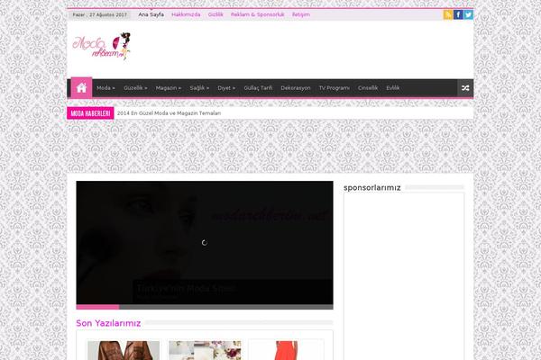 Sahifatema theme site design template sample