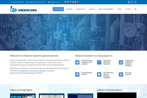modcon-systems.com site used Modcon