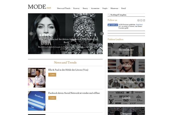 mode.net site used Modenet2