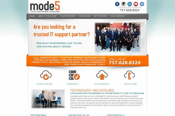 mode5.com site used M5
