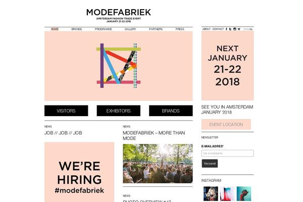 modefabriek.nl site used Modefabriek