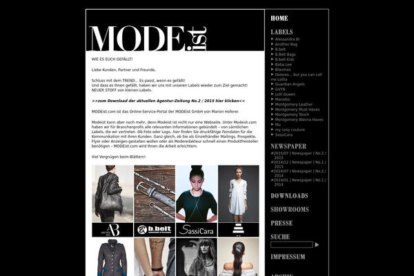 modeist.com site used Corporatesandbox