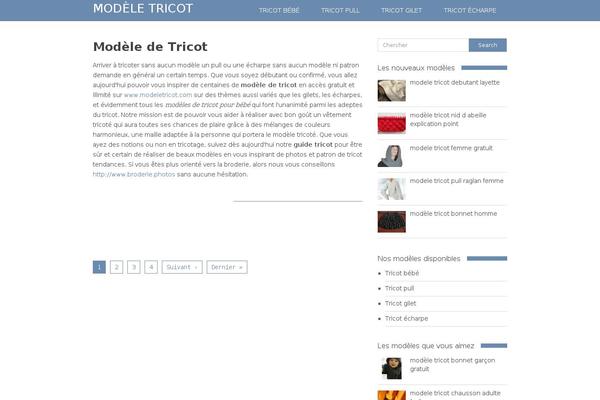 modeletricot.com site used Tricot