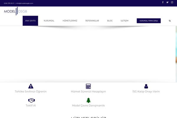 Avada theme site design template sample