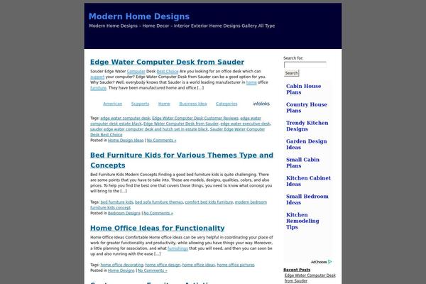 modern-homedesigns.com site used Slick1